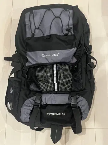 Outlander EXTREME.55 백팩 블랙/그레이