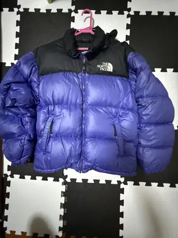 THE NORTH FACE 다운 자켓 퍼플/블랙