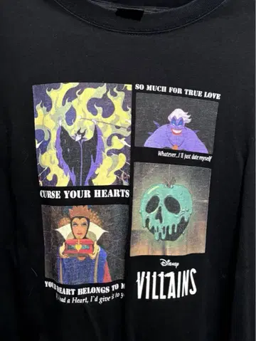 Disney Villains 롱티 디즈니 빌런즈 M