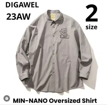 DIGAWEL MIN-NANO 오버사이즈 셔츠