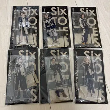 SixTONES 아크릴 스탠드 세트