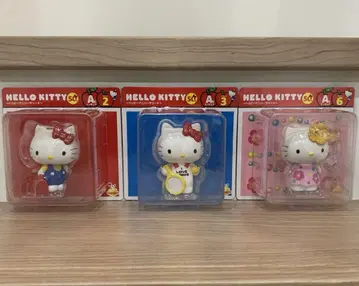 [ 익명 배송 ] Hello kitty 50th 기념일 A상 피규어 세트