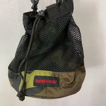 BRIEFING DUAL DRAWSTRING MESH POUCH 복조리
