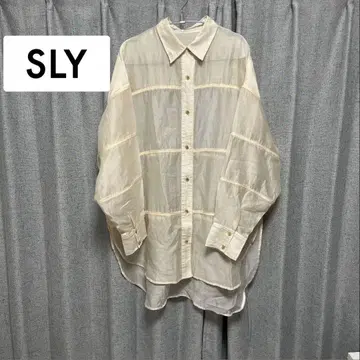 SLY 시어 심셔츠 오버 사이즈
