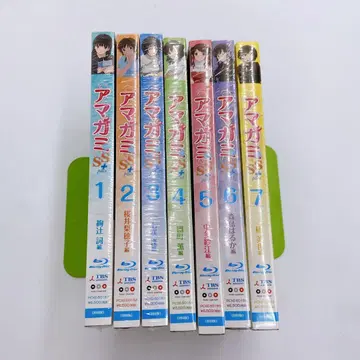 D36 미사용 아마가미SS+ plus 초회판 전7권 세트 Blu-ray