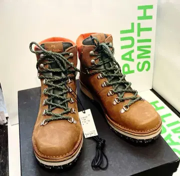 정가 44000 폴스미스 가죽 하이컷 숏 마운틴 부츠 본 소가죽