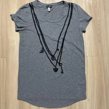 ARMANI 여성용 비즈 자수 티셔츠 36