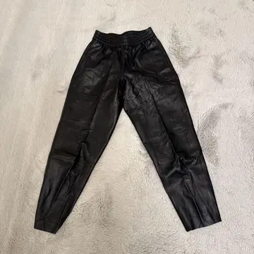 ALL SAINTS 천연 가죽 캐주얼 팬츠