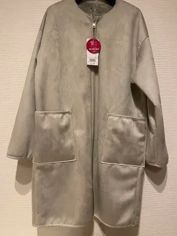 [ 미사용 새상품 ] BEAMS HEART 리버서블 코트