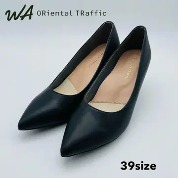 ORiental Traffic 블랙 하이힐 39 사이즈 힐 7cm