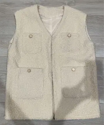 아이보리 슬리브리스 보아 베스트