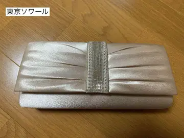 TOKYO SOIR 도쿄 소와르 리본풍 디자인 새틴 포멀 백