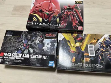 RG 건담 프라모델 3세트 SINANJU 외
