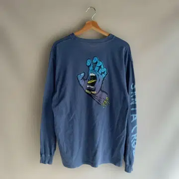SANTA CRUZ 스크리밍 핸드 롱T L 사이즈