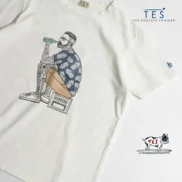 TES 말리부 스타 엔드리스 써머 반팔 T셔츠 론 헤르만