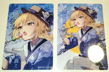 FGO 교토마후 2025 클리어 카드 크리카 메타트론 잔느