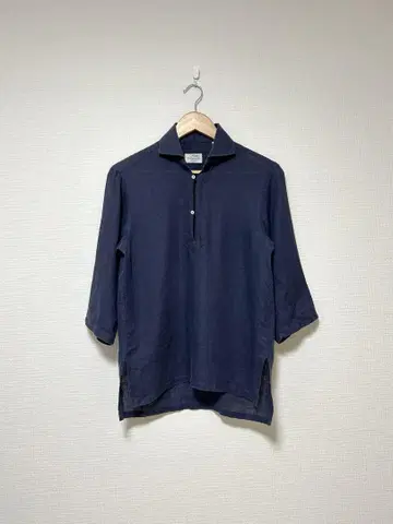 Italy Mario Muscariello 린넨 카프리 셔츠 린넨