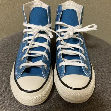 ALL STAR 파랑 하이컷 스니커즈