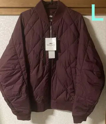 유니클로 화이트 마운티니어링 리사이클 하이브리드 다운 자켓 L