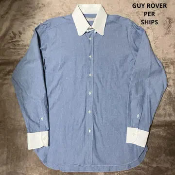 [ 새상품급 ] GUY ROVER PER SHIPS 샴브레이 클레릭 셔츠