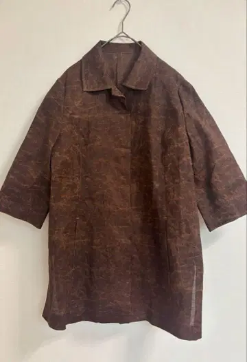 H & SERA (아쉬 & 세라) 린넨 코트