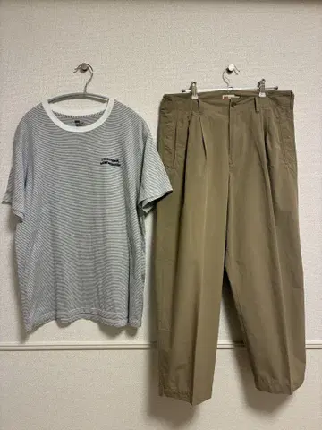 TRADITIONAL WEATHERWEAR 티셔츠&팬츠 세트
