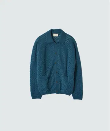 YOKE SILK MOHAIR BUTTONED CARDIGAN