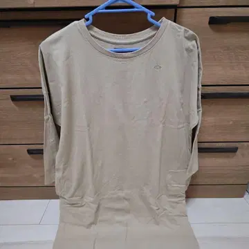 더 노스페이스 베이지 긴팔 티셔츠 원피스
