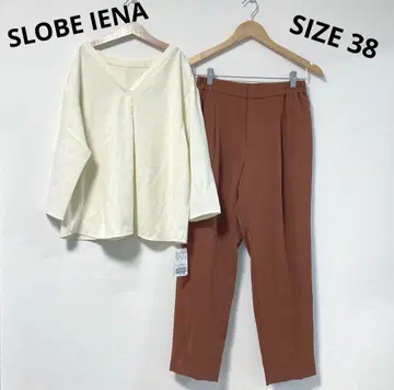 미사용 새상품 SLOBE IENA 셋업 사이즈 38