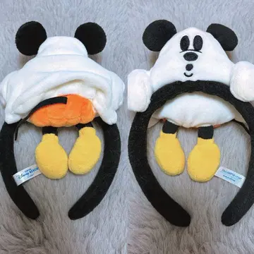 도쿄 디즈니 리조트 할로윈 미키 유령 머리띠