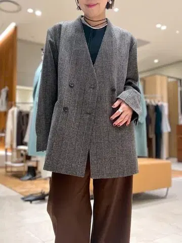 24AW 오버 더블 자켓