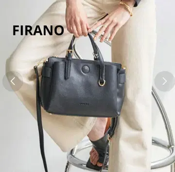 [ 새상품급 ] FIRANO 필라노 숄더백 이너 파우치 포함 블랙