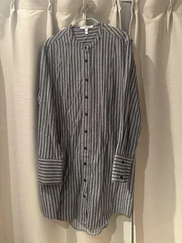 DEREK LAM 10 CROSBY 긴팔 셔츠 원피스