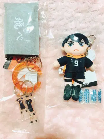 하이큐 토이 키링 클리어 케이스