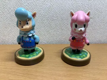 [ amiibo 피규어 ] 동물의 숲 amiibo 카이조 리사 묶음 판매