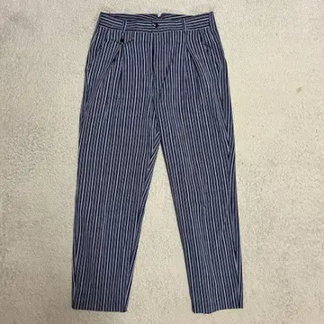 stripe pants made in Italy