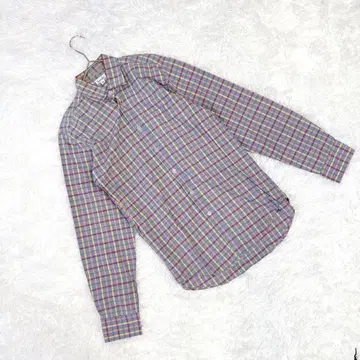 steven alan 마드라스 체크 긴팔 셔츠 ( XS )