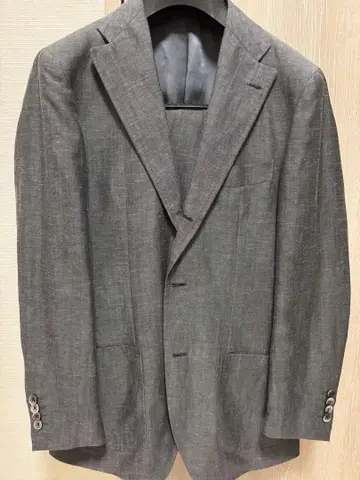 구찌 44 salotto di Guji 그레이 마 혼방 새상품급