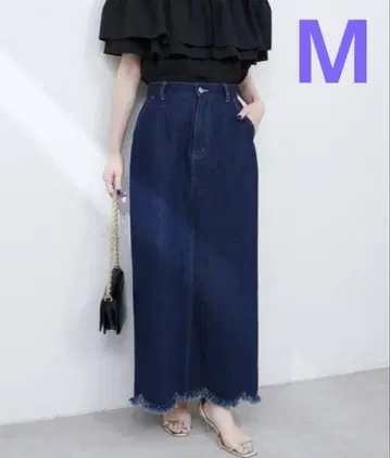 데님 스커트 내추럴 꾸뛰르