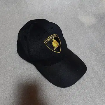 LAMBORGHINI 블랙 캡