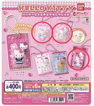 HELLO KITTY 패키지 미니어처 컬렉션