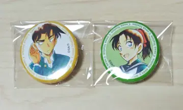 명탐정 코난 유라역 관광 안내소 한정판 캔뱃지 헤이지 카즈하