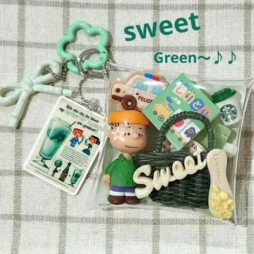 가챠 파우치 sweet 그린~