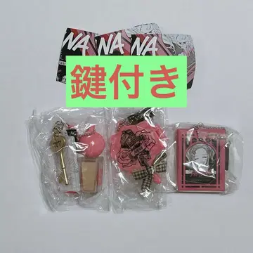 NANA 미니 참 컬렉션 가챠 3종 세트 하치 레어 열쇠 포함