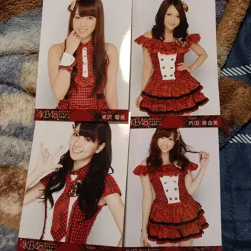 AKB48 요네자와 루미 우치다 마유미 사진 세트