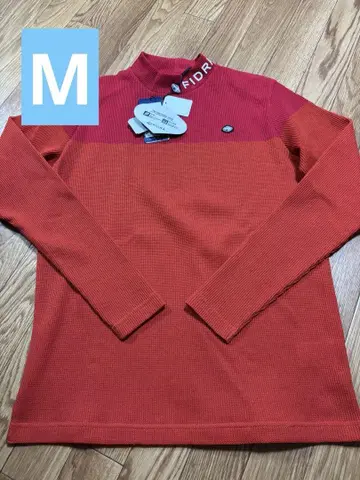 FIDRA 하이넥 스웨터 오렌지 M 사이즈
