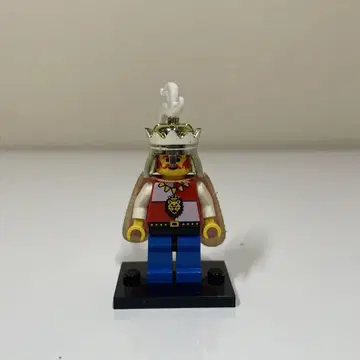 올드 레고 LEGO 미니 피규어 로얄 킹 성 망토 포함
