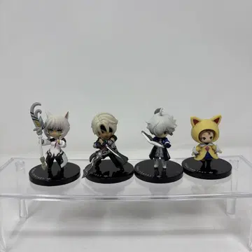 FF14 산크레드 알피노 야슈트라 쿠르르 미니 피규어 4개