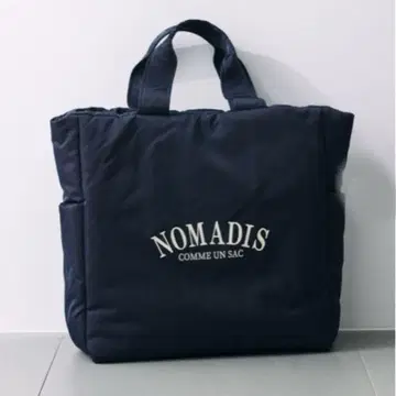 [ 새상품급 ] NOMADIS PADDED 토트백 네이비