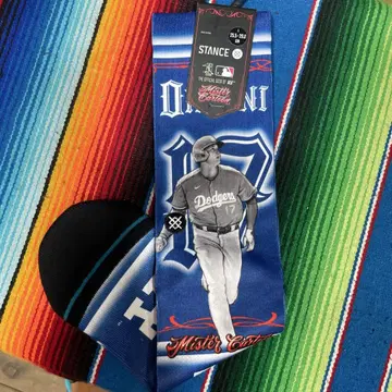 STANCE Dodgers 17 프리맨 미스터 카툰 L 사이즈
